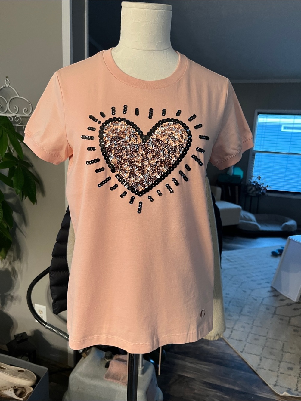 Coach x Keith Haring Sequin Tee